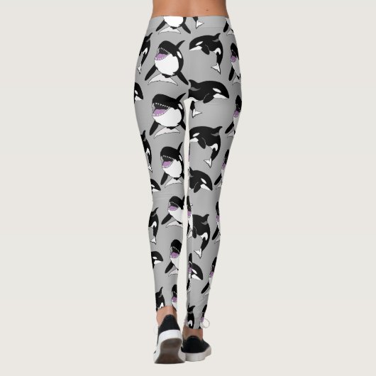 Orca Killer Whale Leggings (Rückseite)
