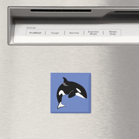 Orca Killer Whale Magnet (In Situ (Geschirrspüler))