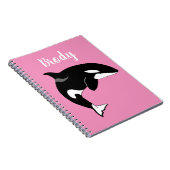 Orca Killer Whale Notizblock (Rechte Seite)