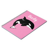Orca Killer Whale Notizblock (Linke Seite)