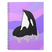Orca Killer Whale Notizblock (Vorderseite)
