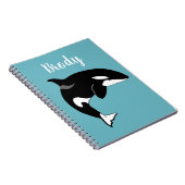 Orca Killer Whale Notizblock (Rechte Seite)