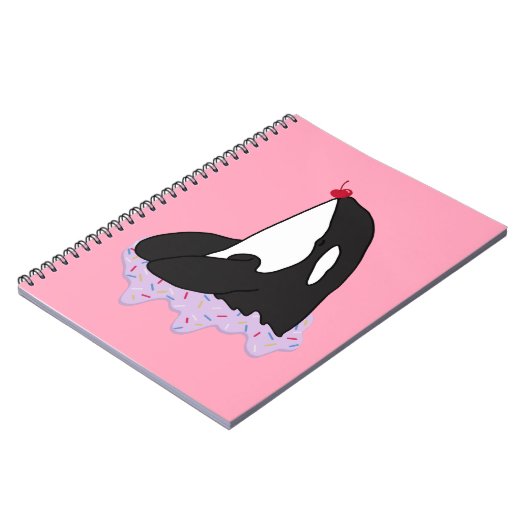 Orca Killer Whale Notizblock (Linke Seite)