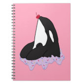 Orca Killer Whale Notizblock (Vorderseite)