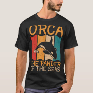 Orca Killer Whale Ozean der Pander des Meeres T-Shirt