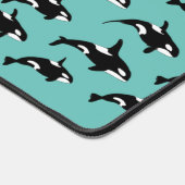 Orca Killer Whale Personalisiert Schreibtischunterlage (Ecke)