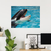 Orca, Killer Whale Poster (Heimbüro)