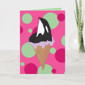 Orca Killer Whale Postkarte (Vorderseite)