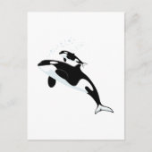 Orca Killer Whale Postkarte (Vorderseite)