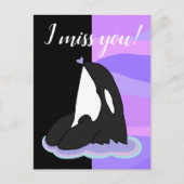 Orca Killer Whale Postkarte (Vorderseite)
