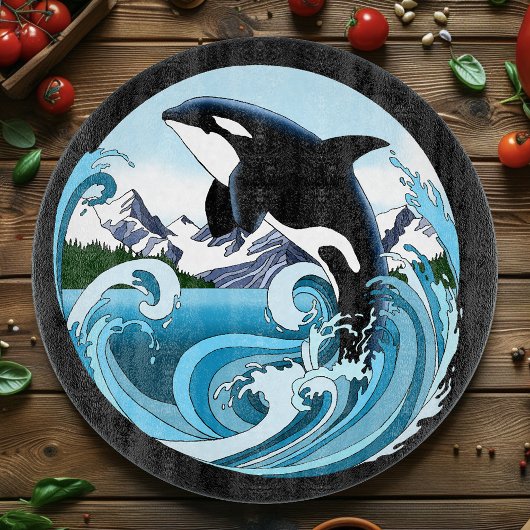 Orca Killer Whale Schneidebrett