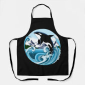 Orca Killer Whale Schürze (Vorderseite)