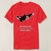 Orca Killer Whale Sea Panda Freewales T-Shirt (Design vorne)
