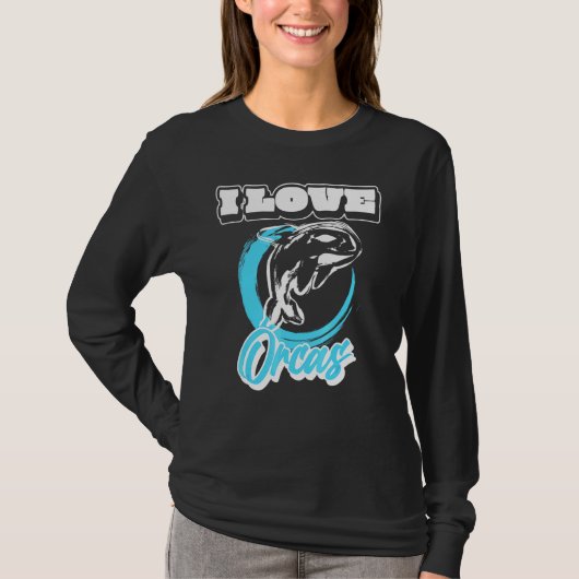 Orca Killer Whale Sea Wolf T-Shirt (Vorderseite)