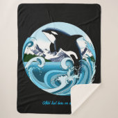 Orca Killer Whale Sherpadecke (Vorderseite)