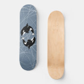 Orca Killer Whale Skateboard (Vorderseite)