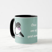 Orca Killer Whale Spirit Animal Tasse (Vorderseite Links)