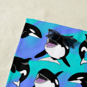 Orca Killer Whale Strandtuch (Beispiel)