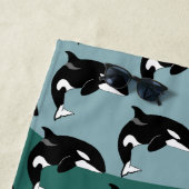 Orca Killer Whale Strandtuch (Beispiel)