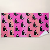 Orca Killer Whale Strandtuch (Vorderseite)