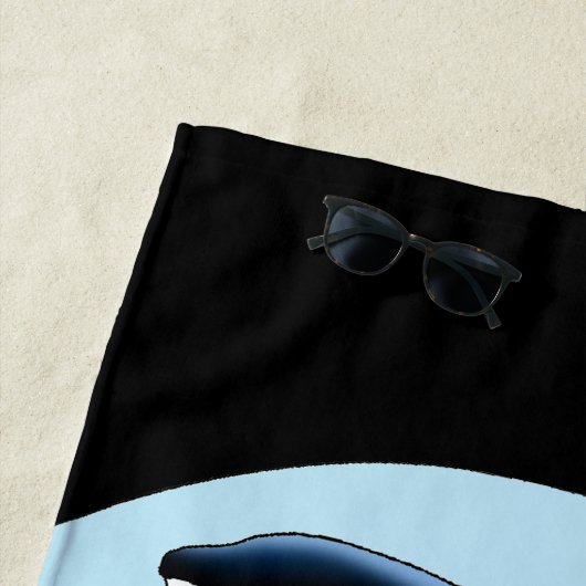 Orca Killer Whale Strandtuch (Beispiel)