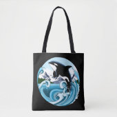 Orca Killer Whale Tasche (Vorderseite)