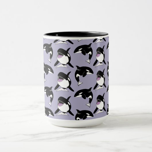 Orca Killer Whale Tasse (Zentrum)