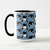 Orca Killer Whale Tasse (Links)