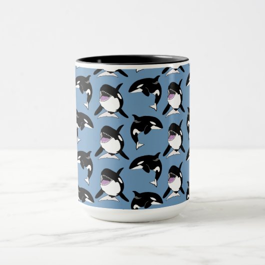 Orca Killer Whale Tasse (Zentrum)