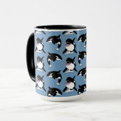 Orca Killer Whale Tasse (Vorderseite Links)