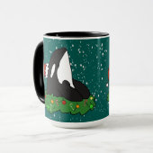 Orca Killer Whale Tasse (Vorderseite Links)