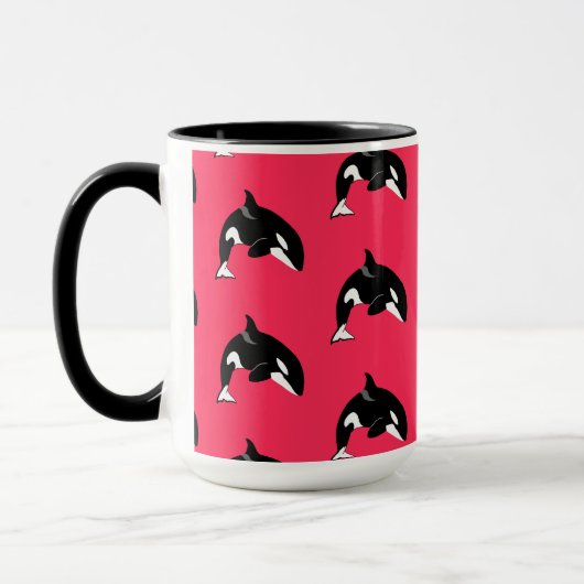 Orca Killer Whale Tasse (Links)