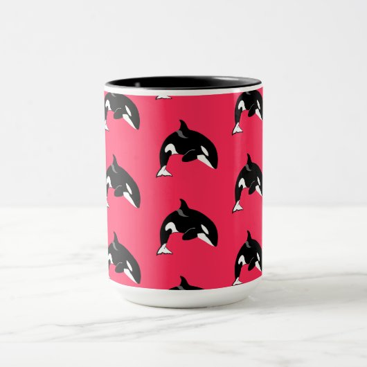 Orca Killer Whale Tasse (Zentrum)