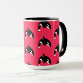 Orca Killer Whale Tasse (VorderseiteRechts)