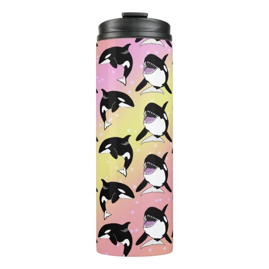 Orca Killer Whale Thermosbecher (Vorderseite)