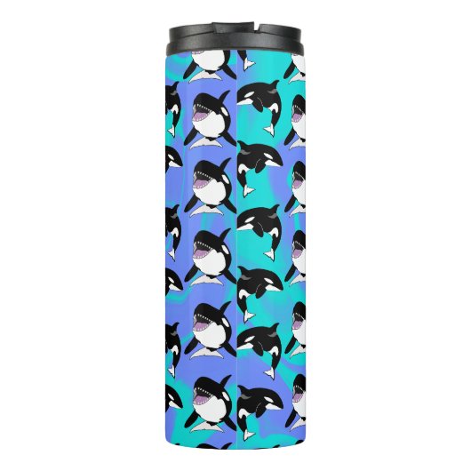 Orca Killer Whale Thermosbecher (Rückseite)