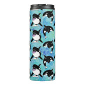 Orca Killer Whale Thermosbecher (Rückseite)