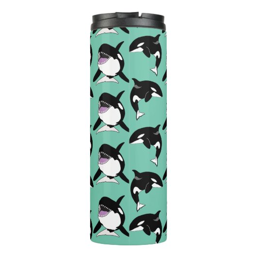 Orca Killer Whale Thermosbecher (Rückseite)