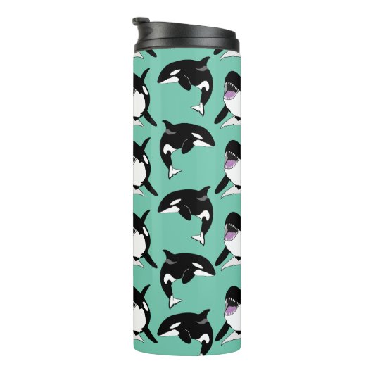 Orca Killer Whale Thermosbecher (Nach rechts gedreht)