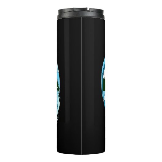 Orca Killer Whale Thermosbecher (Rückseite)