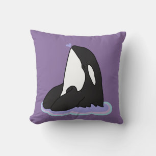 Orca Killer Whale Throw Kissen