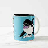 Orca Killer Whale Zweifarbige Tasse (VorderseiteRechts)
