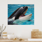 Orca, Killerwal Poster (Küche)