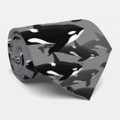 Orca Krawatte Killer Whale Necktie Rettete das Wha (Gerollt)