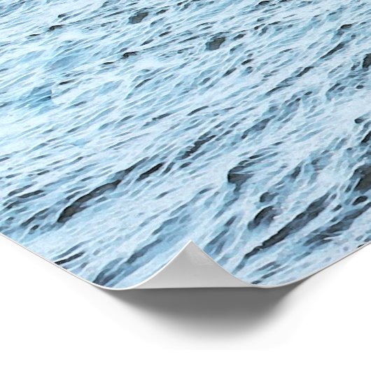 Orca Leaping Poster (Ecke)