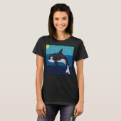 Orca (lebendig) - Basic T-Shirt für Damen (Vorne ganz)