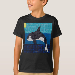Orca (lebendig) - Basic T-Shirt für Jungen