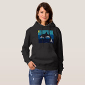 Orca (lebendig) - Kapuzenpullover für Damen Hoodie (Vorne ganz)