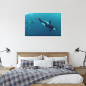 Orca-Leinwand "Killer Whale" Leinwanddruck (Insitu (Schlafzimmer))