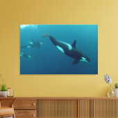 Orca-Leinwand "Killer Whale" Leinwanddruck (Insitu (Wohnzimmer))